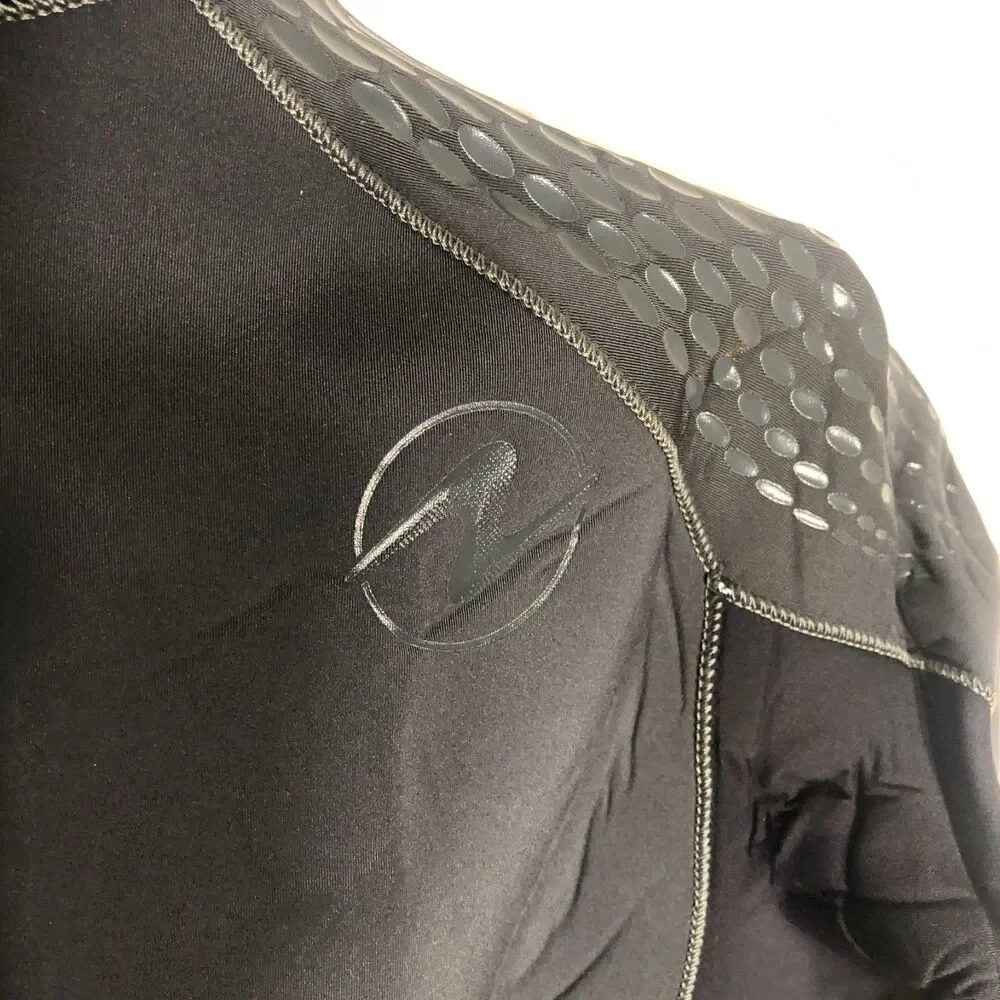 NWT Aqua Lung AquaFlex Full Wetsuit 3mm Scuba Dive Snorkel Jumpsuit Black Grey